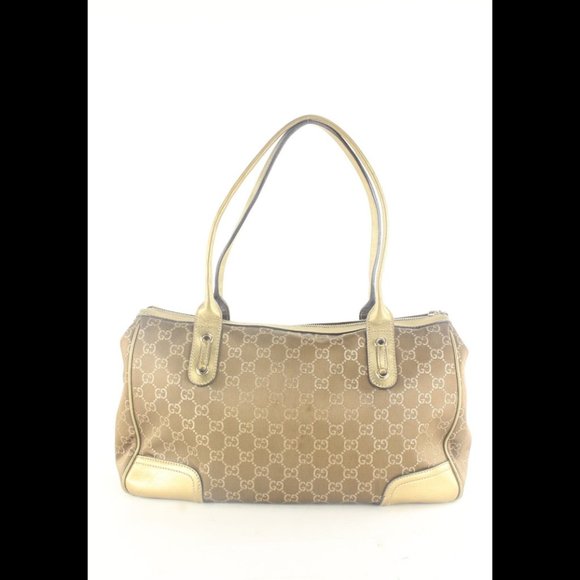 Gucci Rare Metallic Bronze Gold Shoulder Bag 3GK1012K - Picture 11 of 12